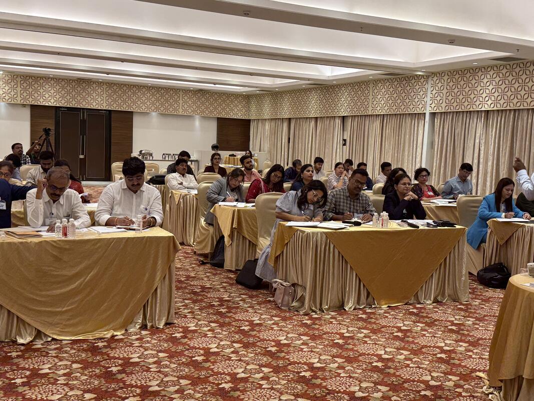 Participants focused on learning business frameworks