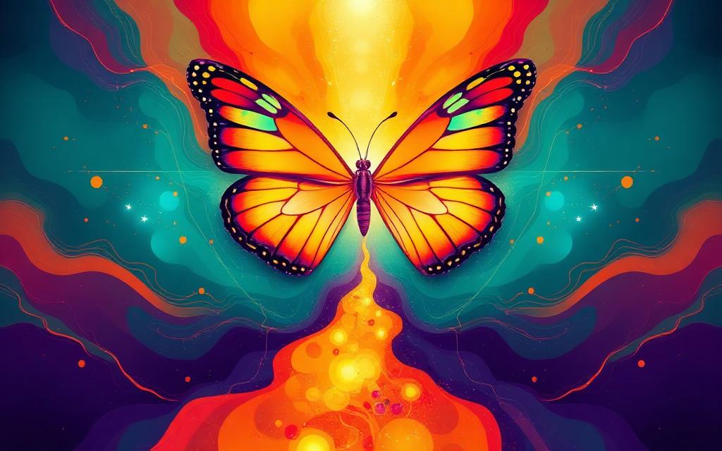 Transformation journey illustration